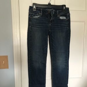 AE straight-leg Super Stretch Jeans.